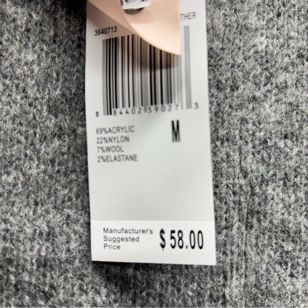 ✨Philosophy  Crewneck Sweater Grey Size M - Picture 8 of 11